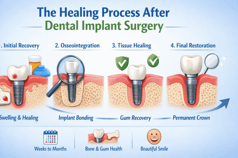 The Healing Process After Dental Implant Surgery